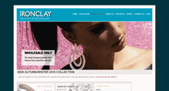 Desktop Screenshot of ironclay.com