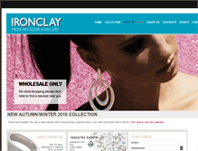 Tablet Screenshot of ironclay.com